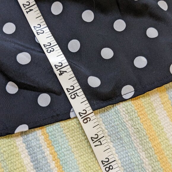 ⭐ Merona black & white polka dot blouse Small - Picture 8 of 16